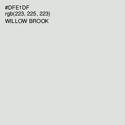 #DFE1DF - Willow Brook Color Image